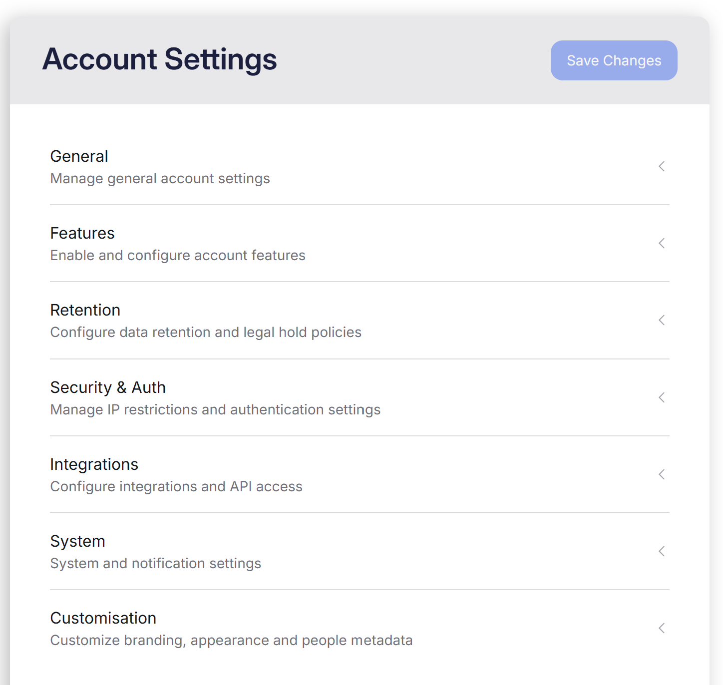 accounts tab bar