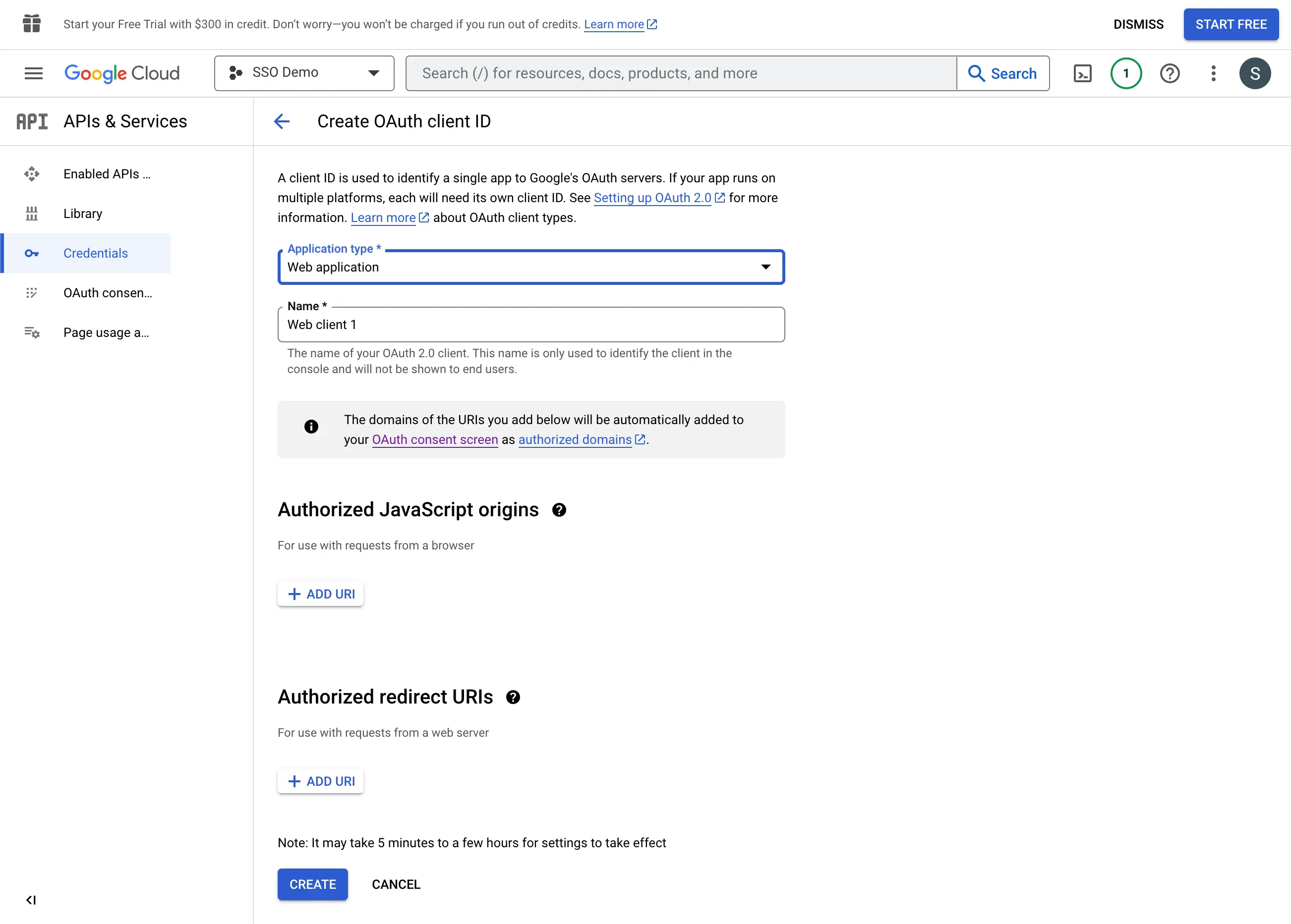 Google Workspace Credentials